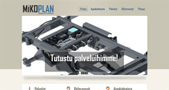 Desktop Screenshot of mikoplan.fi