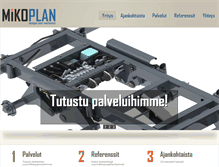 Tablet Screenshot of mikoplan.fi